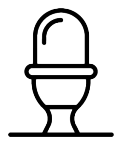 illustration of a toilet